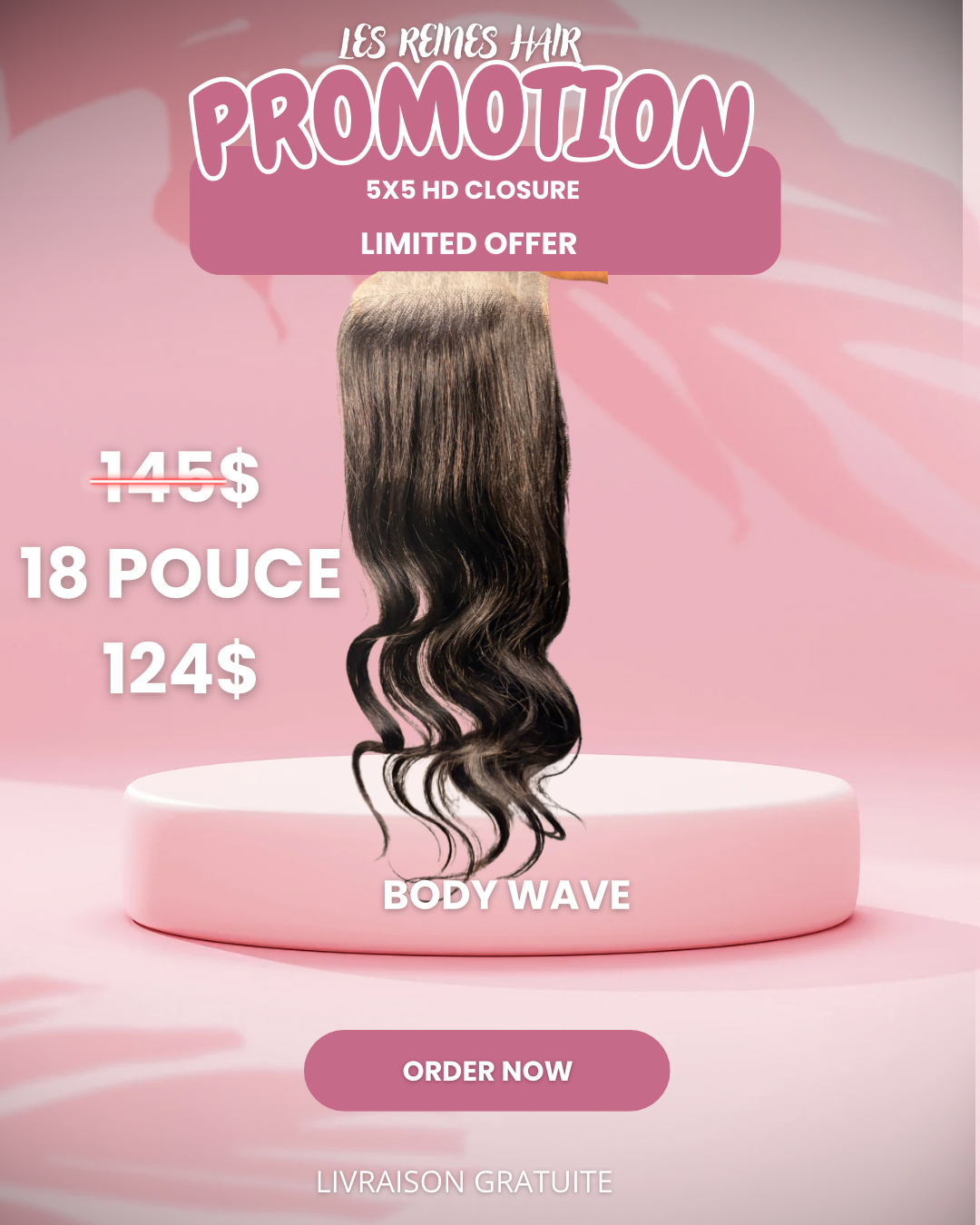 Closure Body wave✨